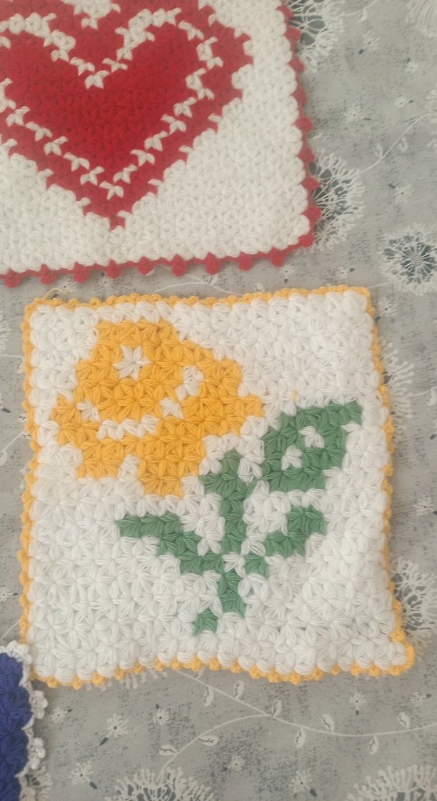 Renkli El Örgüsü Banyo lifleri - Görsel 3