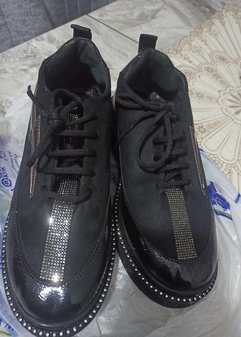 Siyah Spor Ayakkabı - Görsel 8