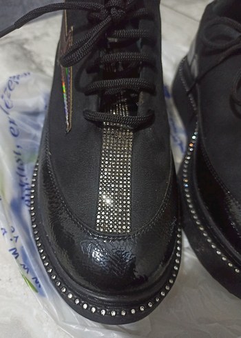 Siyah Spor Ayakkabı - Görsel 7