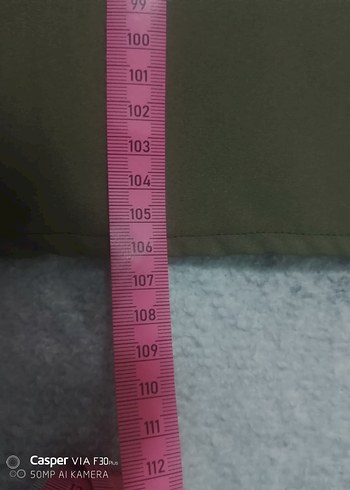 Kadın Haki Uzun kloş Etek - Görsel 5