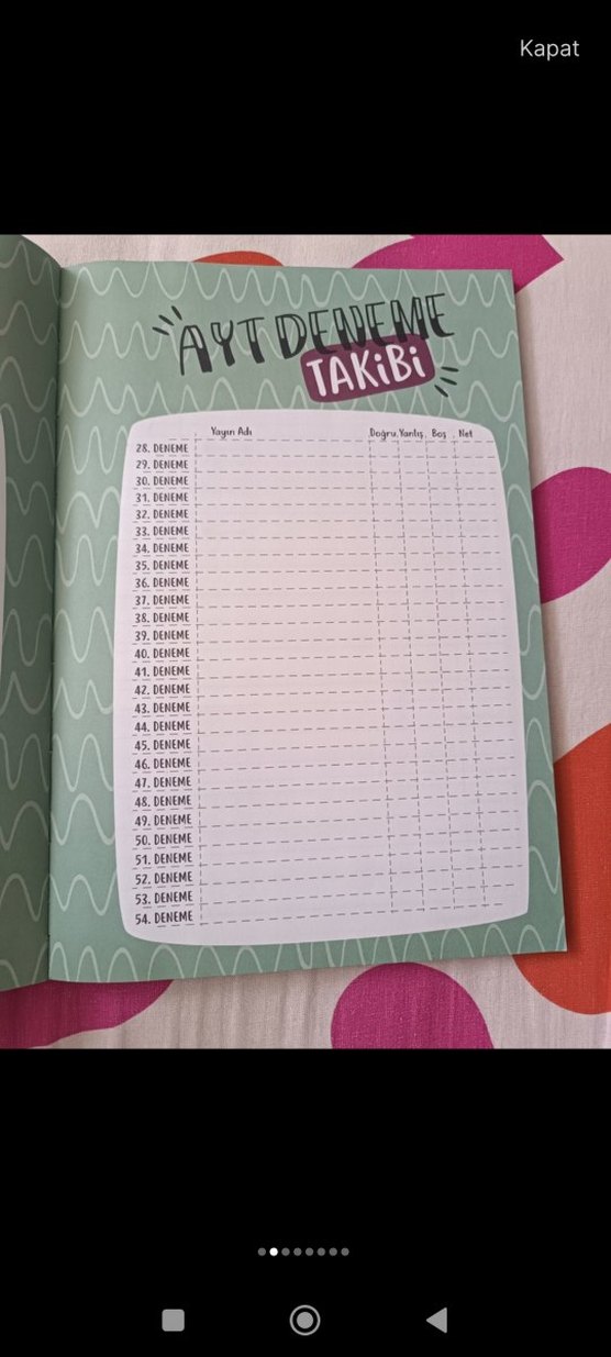 Master Koç Yeni Nesil Planlama Defteri - Görsel 2