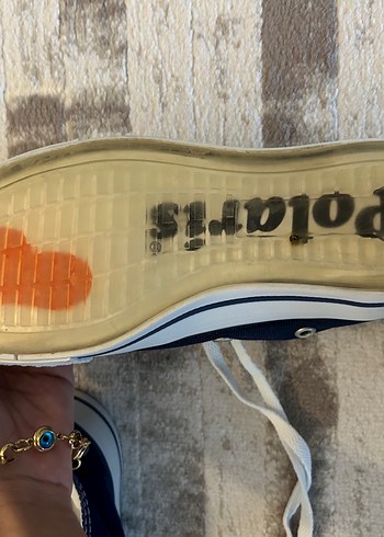 36 Beden Kadın Mavi Denim Spor Ayakkabı