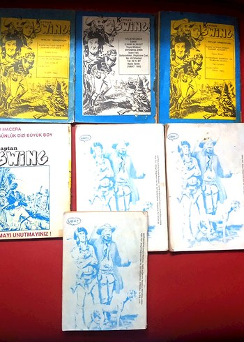 1980'ler Swing 7 adet ciltler