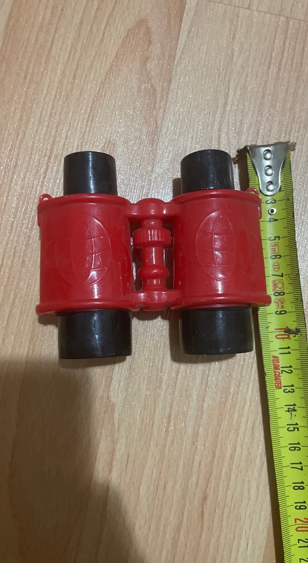 Kırmızı Renkli Dürbün Oyuncak - Görsel 4