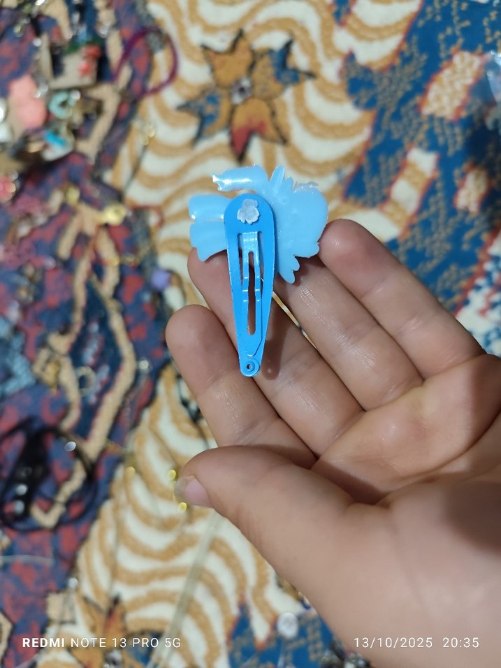 Renkli My Little Pony Figürlü Toka - Görsel 3