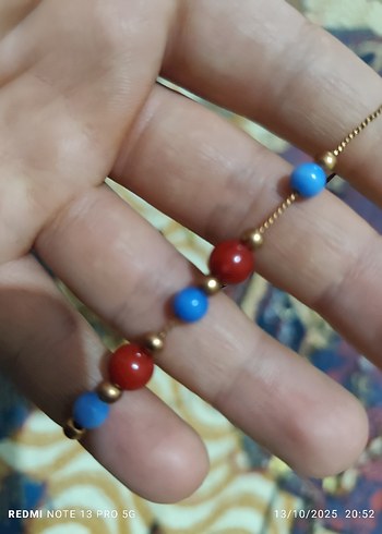 Renkli Boncuklu Kadın Bileklik - Görsel 3