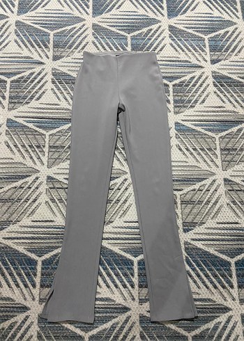 Gri Kadın Uzun Tayt - Görsel 2