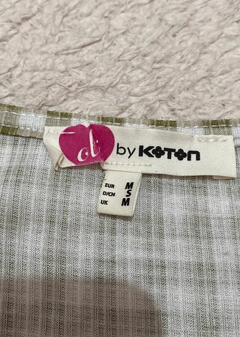 V Yaka Düğmeli Salaş Kadın Bluz - Görsel 3