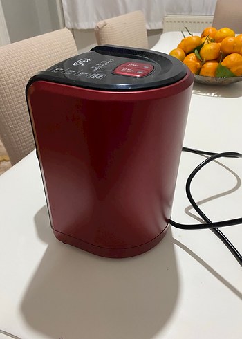 Kırmızı Kahve Makinesi - Görsel 6