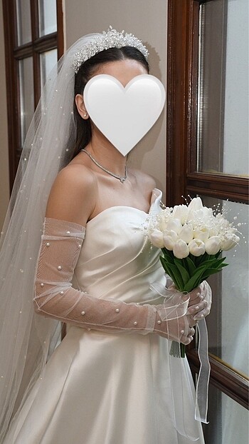 Saten Gelinlik - Görsel 6