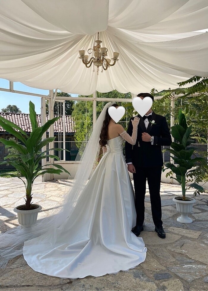 Saten Gelinlik - Görsel 5