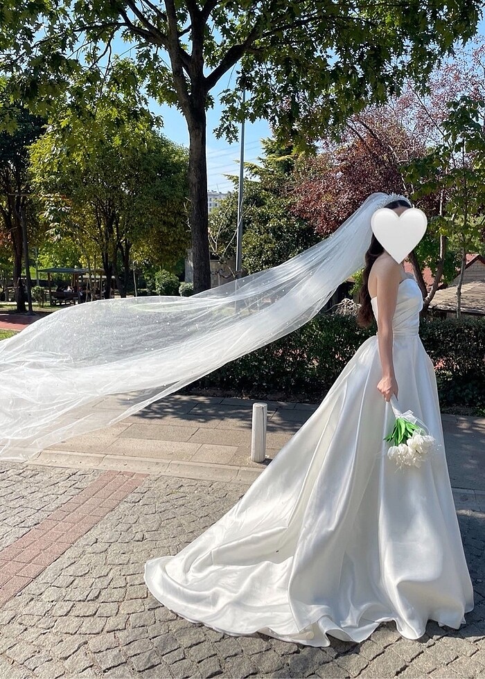 Saten Gelinlik - Görsel 3