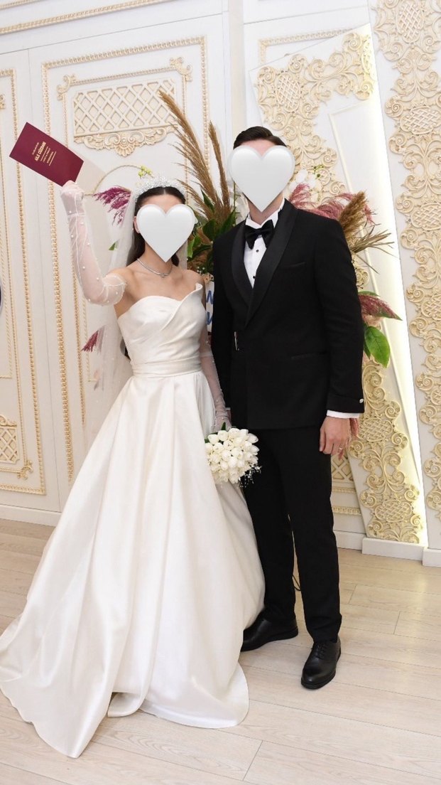 Modern Klasik Straplez A-Line Gelinlik - Görsel 2