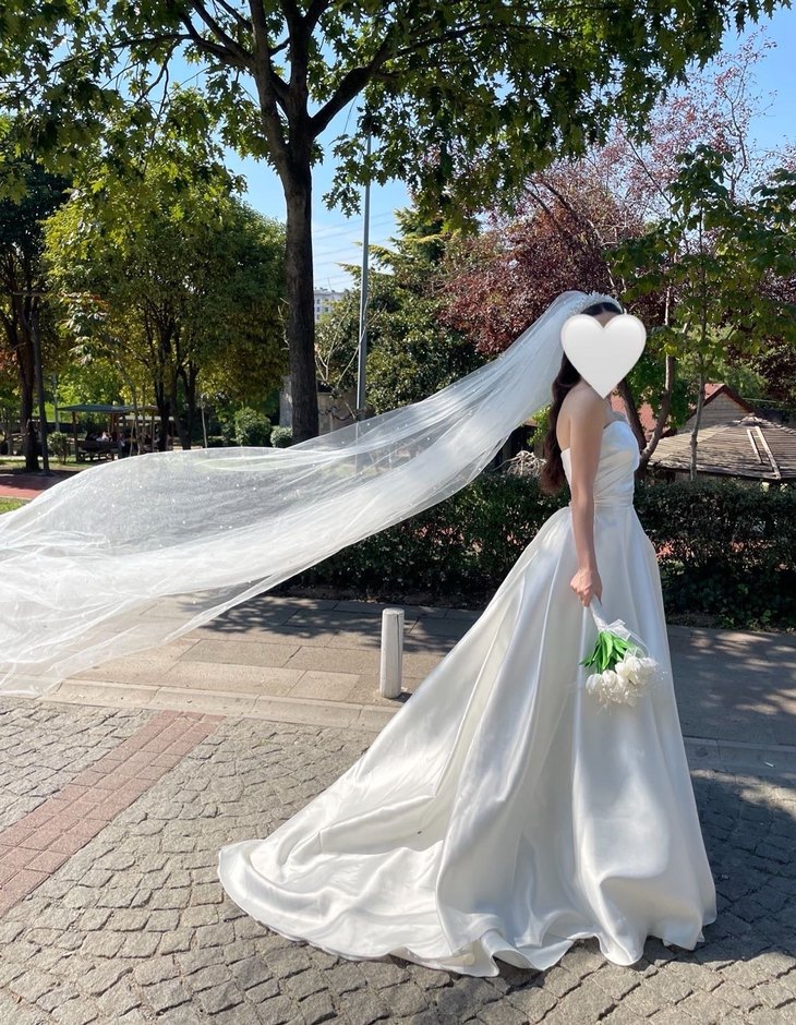 Modern Klasik Straplez A-Line Gelinlik - Görsel 3