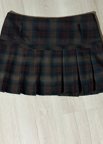 Vintage Love vintage ekoseli mini etek