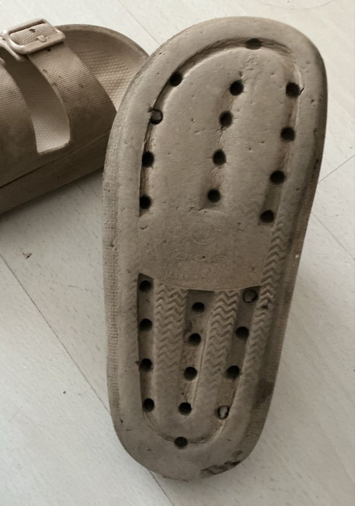 Bej rengi 38 39 sandalet - Görsel 2