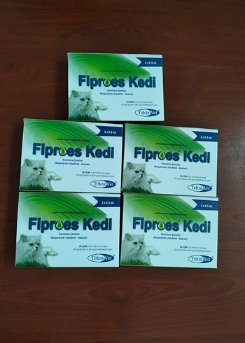 Fiproes Kedi Kedi Parazit İlacı 5'li Paket