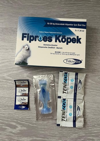 fiproes 10-20 kilo arası köpek parazit