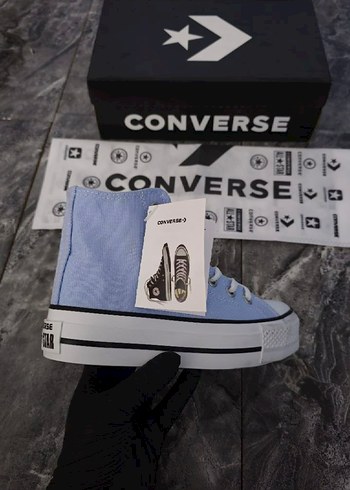 38 Beden mavi Renk Mavi Converse Platform Spor Ayakkabı