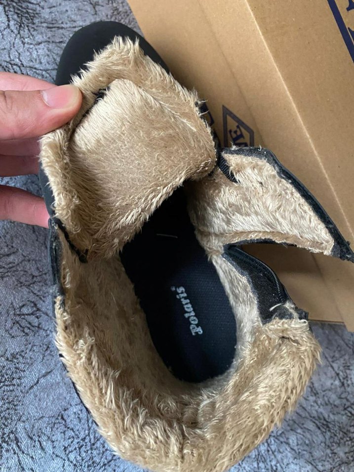 Erkek Siyah Kürklü Bot - Görsel 5