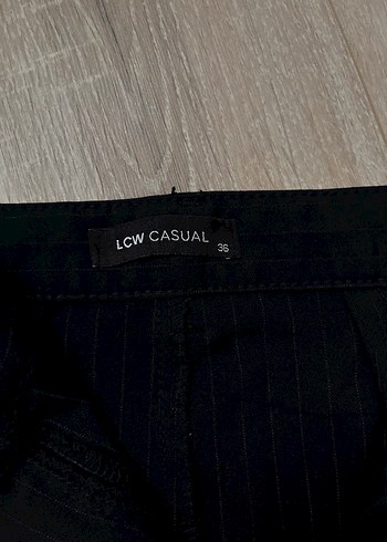 Lacivert Bol Paça Pantolon - Görsel 7