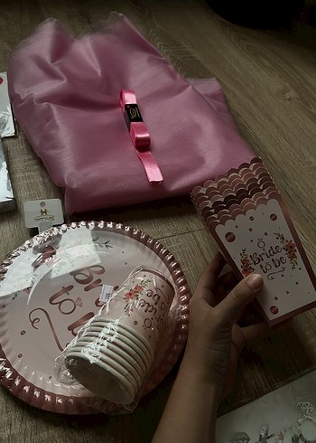 Pembe Bohem Bride Seti - Görsel 5