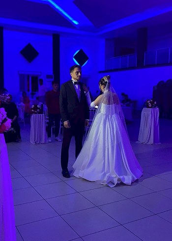 İnci Detaylı Gelin Duvağı - Görsel 7