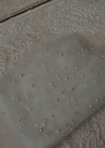 İnci Detaylı Gelin Duvağı - Görsel 2