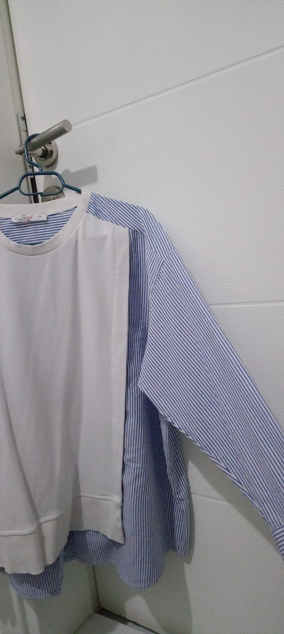 Pamuklu, Uzun Kollu, Baskılı Kadın Sweatshirt - Görsel 2