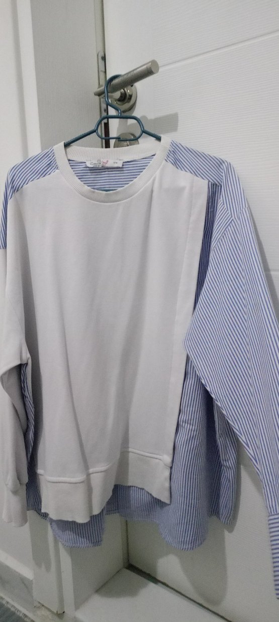 Pamuklu, Uzun Kollu, Baskılı Kadın Sweatshirt - Görsel 3