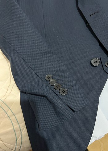 Erkek Mavi Klasik Kesim Takım Elbise - Görsel 2