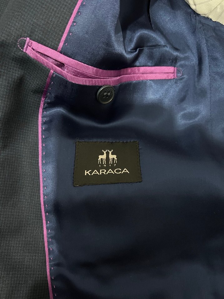 Erkek Mavi Klasik Kesim Takım Elbise - Görsel 3