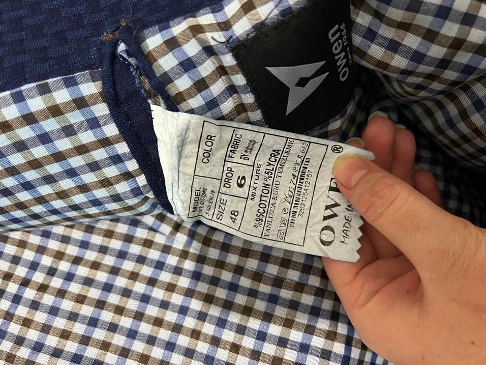 Erkek Lacivert Düğmeli Takım Ceketi - Görsel 3