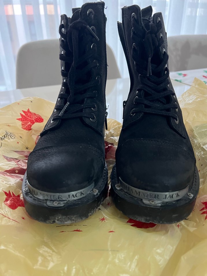 Siyah Hammer Jack Bot - Görsel 2