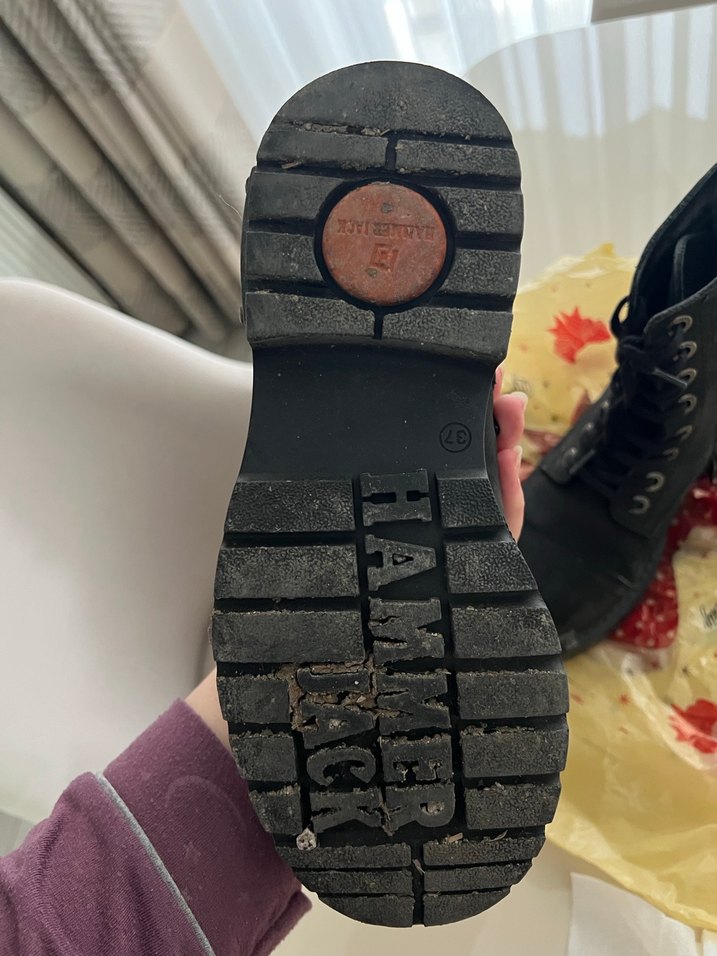 Siyah Hammer Jack Bot - Görsel 4