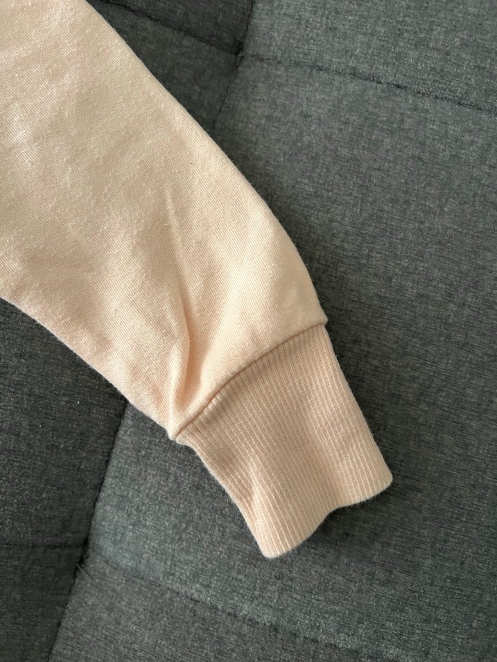 Kız Bebek Bej Rahat Kesim Eşofman Altı - Görsel 2