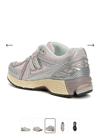 38,5 Beden pembe Renk New Balance 1906R Pembe Kadın Sneaker