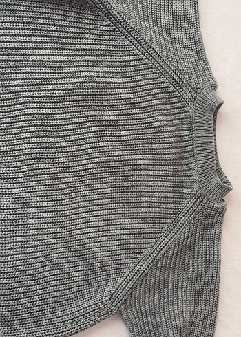 Gri Kadın Kazak - Görsel 2