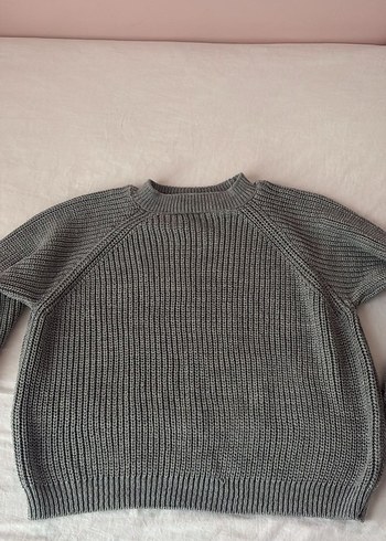 Gri Kadın Kazak - Görsel 3