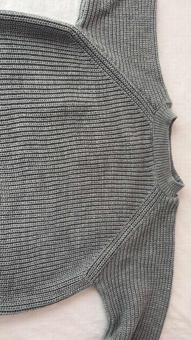 Gri Kadın Kazak - Görsel 2