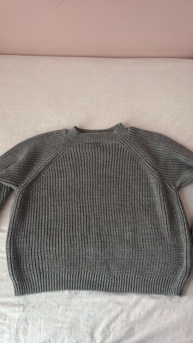 Gri Kadın Kazak - Görsel 3