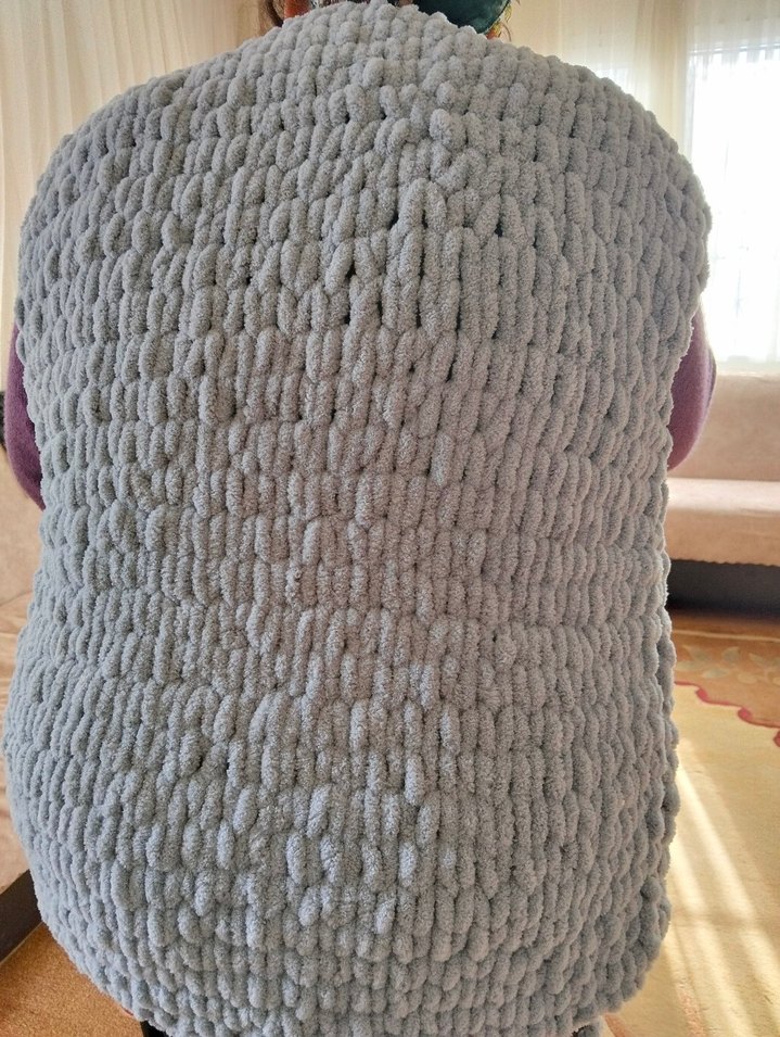 Gri Örgü Süveteri - Görsel 2