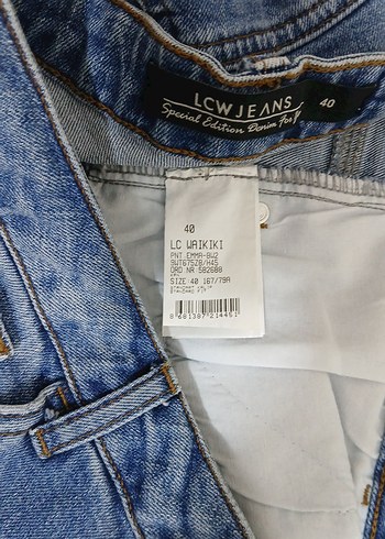 Mavi Standart Fit Kot Pantolon - Görsel 6