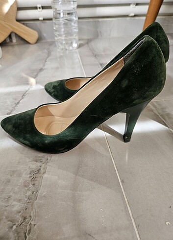 Diğer Süet haki stiletto