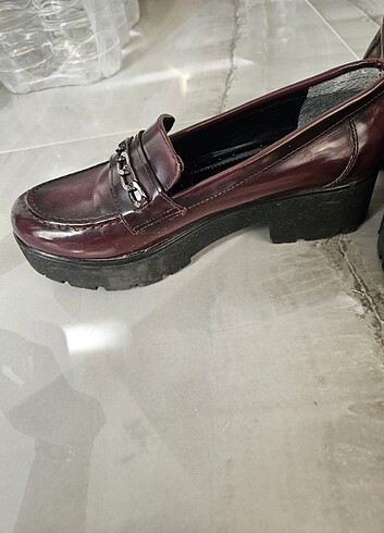 36 Beden Bordo casual ayakkabı