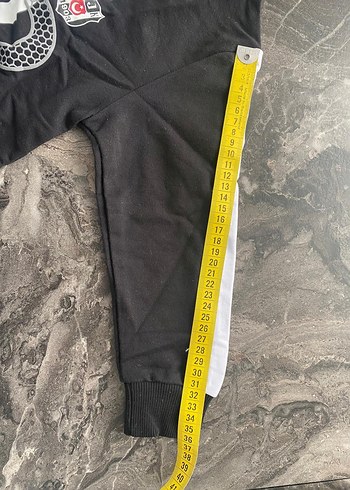 6 Yaş Beden Siyah Uzun Kollu Beşiktaş Sweatshirt