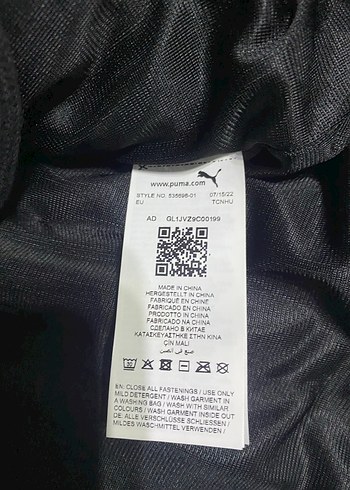xs Beden Orjinal peluş ceket PUMA