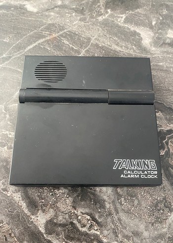 Konuşan Çok Dilli Hesap Makinesi ve Alarm Saat - Görsel 3