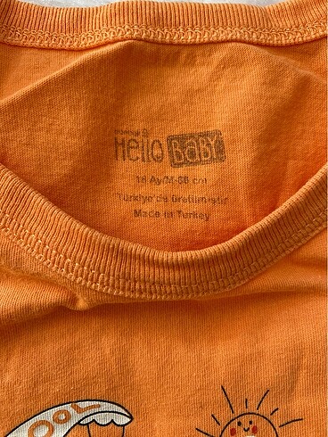 HelloBaby Bebek yazlık atlet