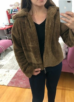 Pull and Bear Peluş Ceket 